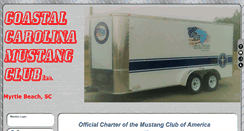 Desktop Screenshot of carolinamustangclub.com
